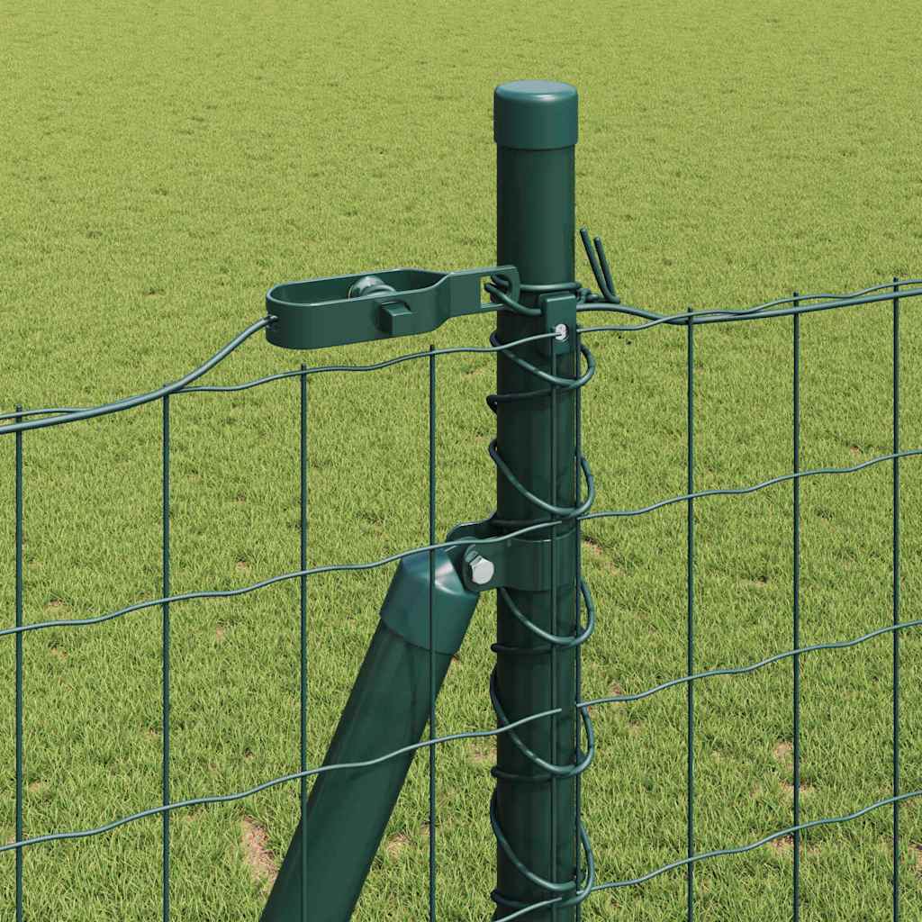 Hek met Paal Groen 1,4 x 10 m Staal en PVC is nu te koop bij PeponiXL, paradijselijk wonen!