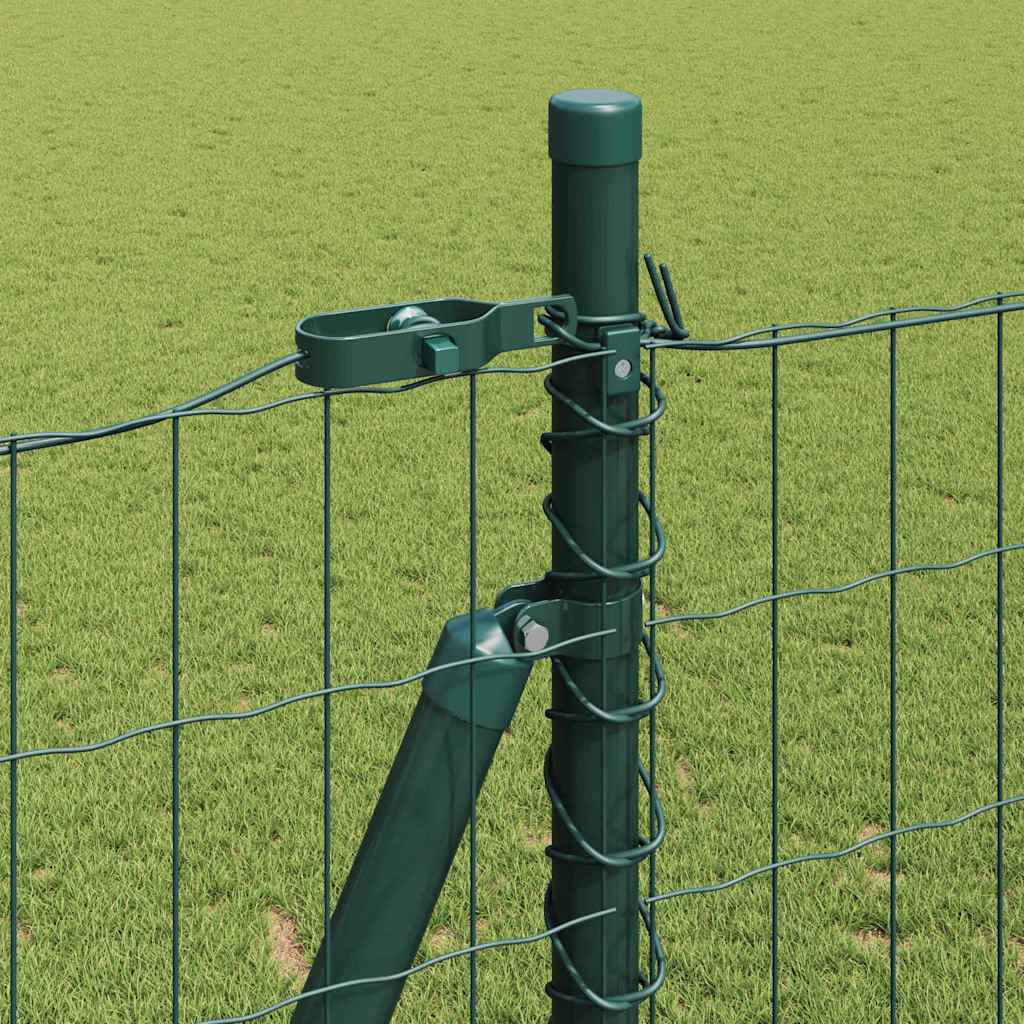 Hek met Paal Groen 1,4 x 10 m Staal en PVC is nu te koop bij PeponiXL, paradijselijk wonen!
