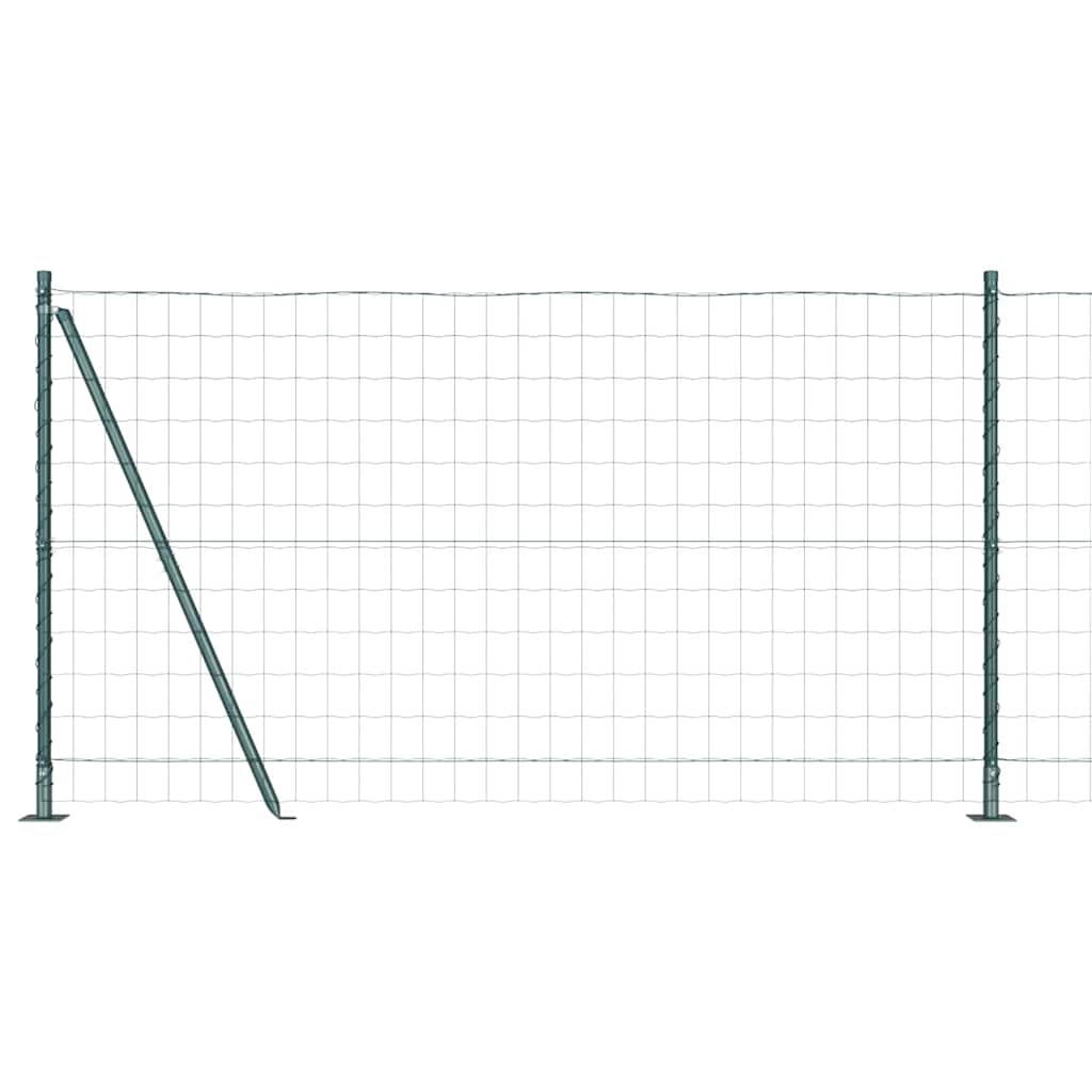 Hek met Paal Groen 1,2 x 10 m Staal en PVC is nu te koop bij PeponiXL, paradijselijk wonen!
