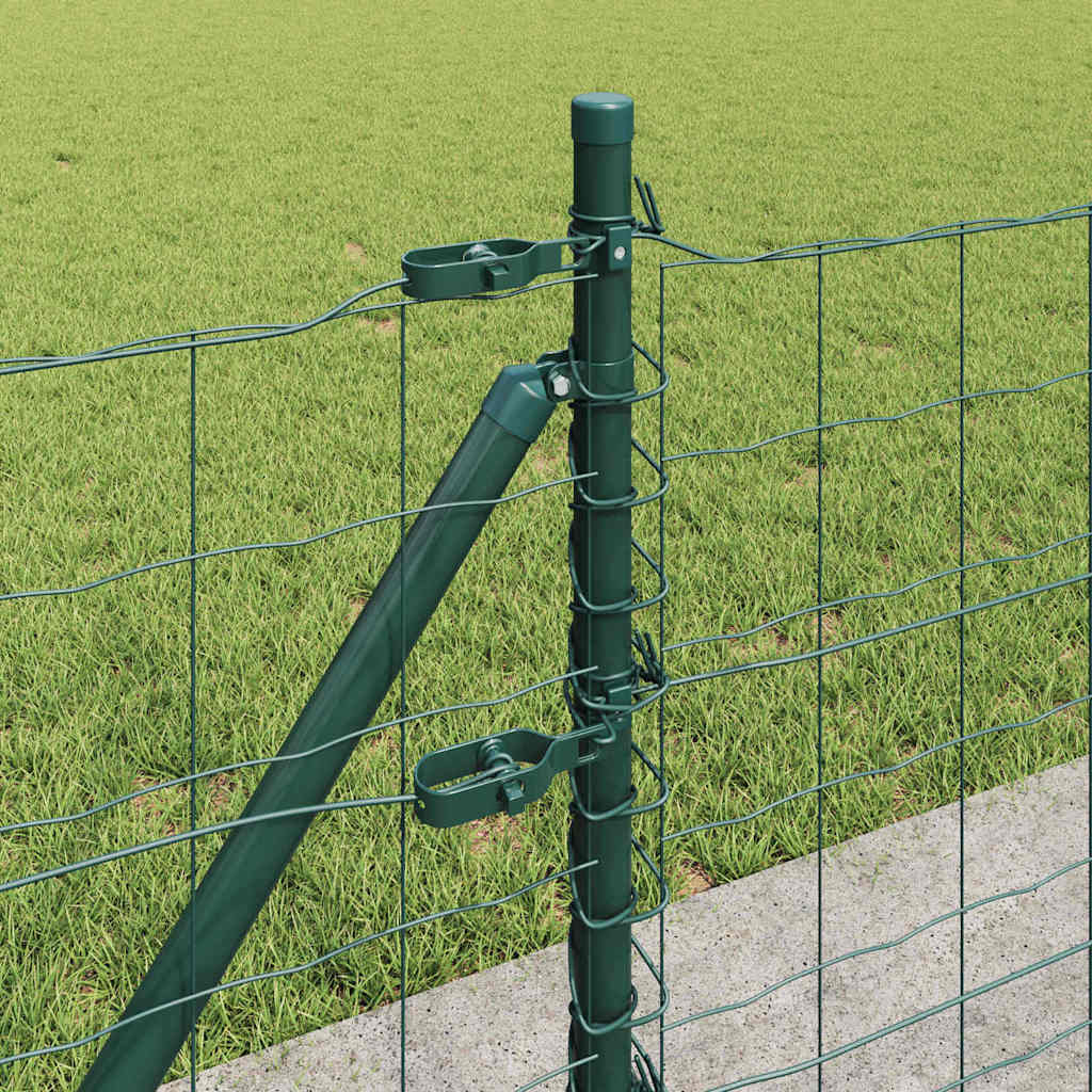 Hek met Paal Groen 0,6 x 10 m Staal en PVC is nu te koop bij PeponiXL, paradijselijk wonen!