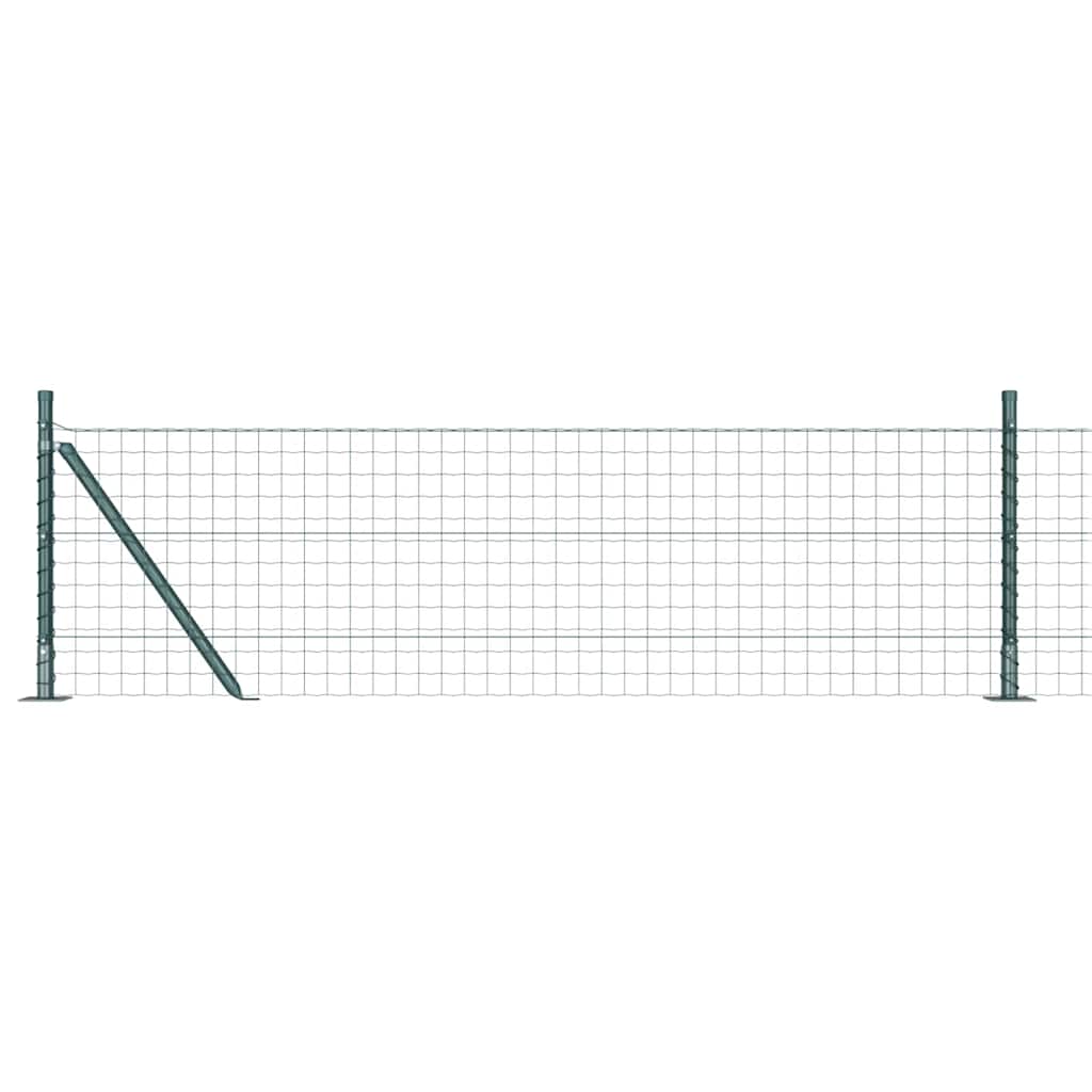 Hek met Paal Groen 0,6 x 25 m Staal en PVC is nu te koop bij PeponiXL, paradijselijk wonen!
