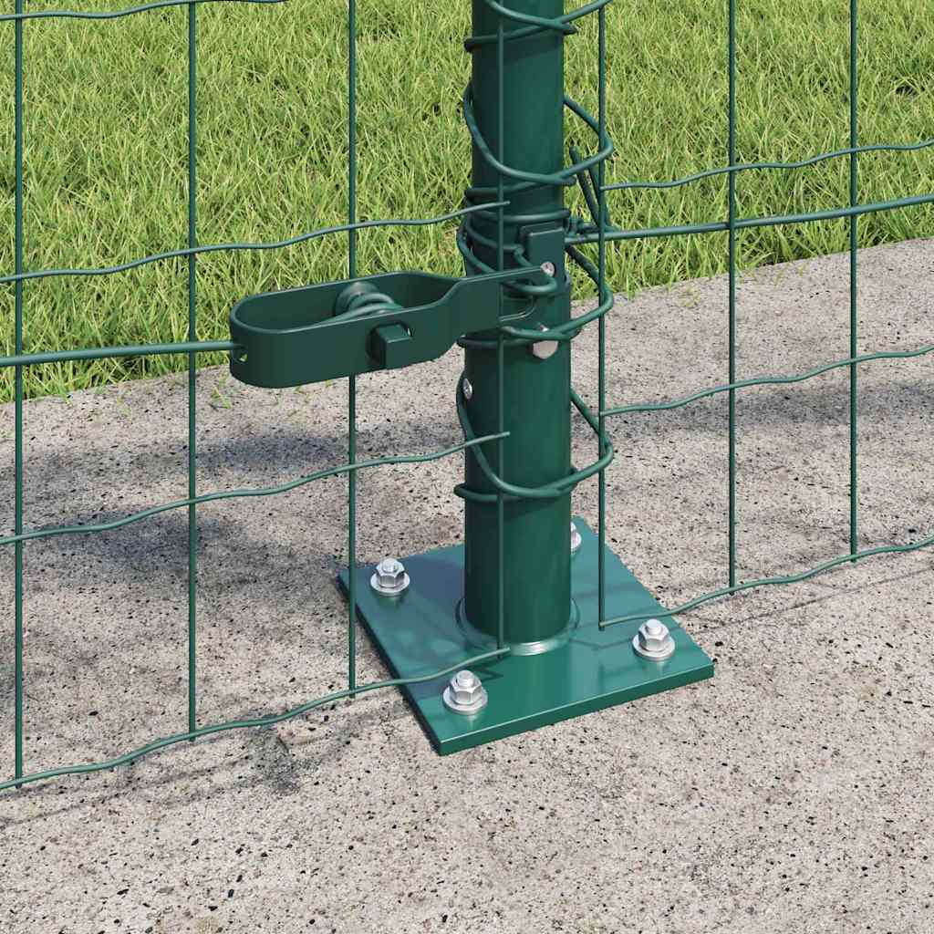 Hek met Paal Groen 1 x 25 m Staal en PVC is nu te koop bij PeponiXL, paradijselijk wonen!