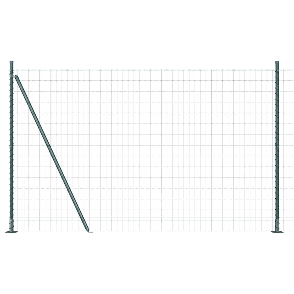 Hek met Paal Groen 1,2 x 25 m Staal en PVC is nu te koop bij PeponiXL, paradijselijk wonen!