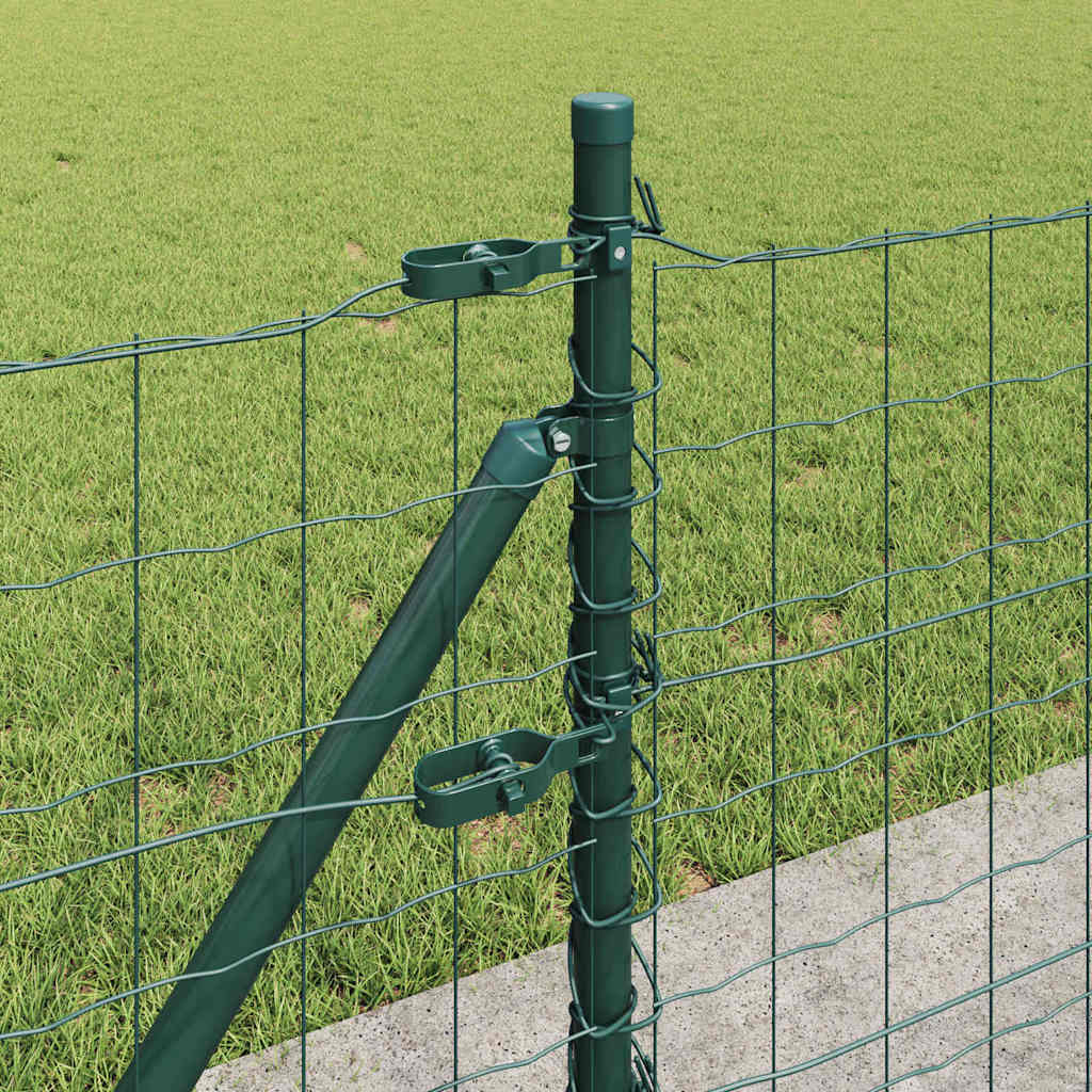 Hek met Paal Groen 0,6 x 25 m Staal en PVC is nu te koop bij PeponiXL, paradijselijk wonen!