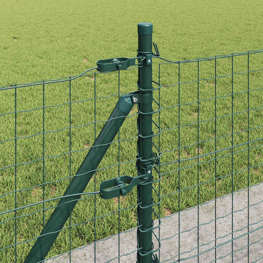 Hek met Paal Groen 0,4 x 50 m Staal en PVC is nu te koop bij PeponiXL, paradijselijk wonen!