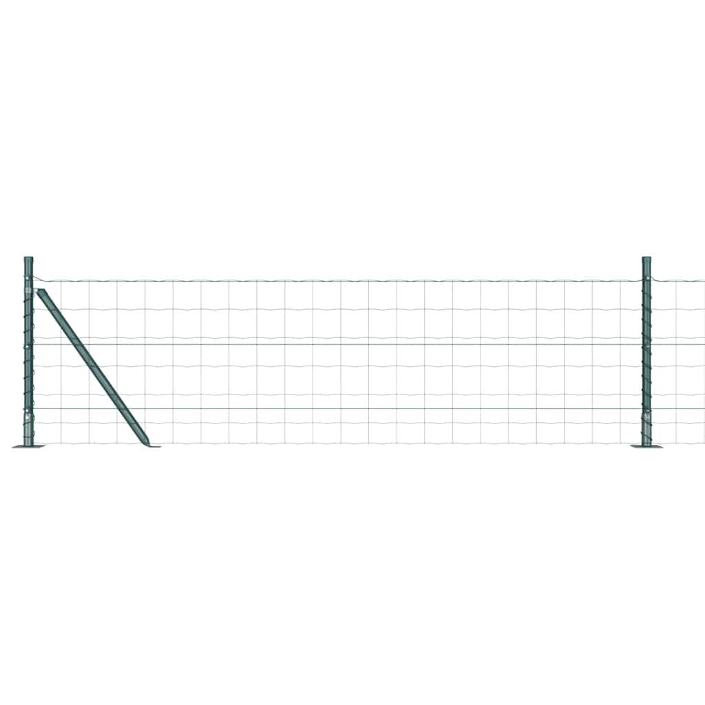 Hek met Paal Groen 0,6 x 50 m Staal en PVC is nu te koop bij PeponiXL, paradijselijk wonen!