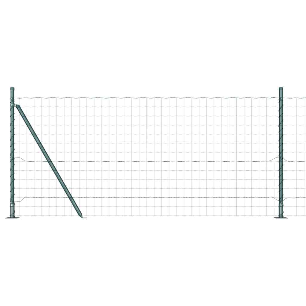Hek met Paal Groen 0,8 x 10 m Staal is nu te koop bij PeponiXL, paradijselijk wonen!