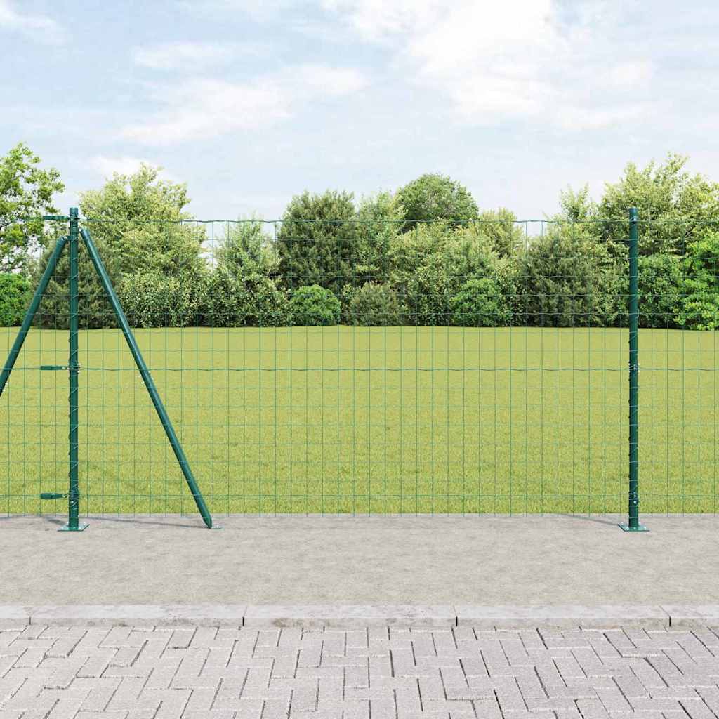 Hek met Paal Groen 1,2 x 10 m Staal is nu te koop bij PeponiXL, paradijselijk wonen!