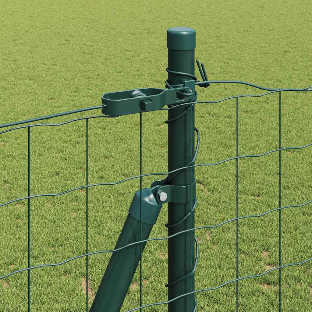 Hek met Paal Groen 1,4 x 10 m Staal en PVC is nu te koop bij PeponiXL, paradijselijk wonen!
