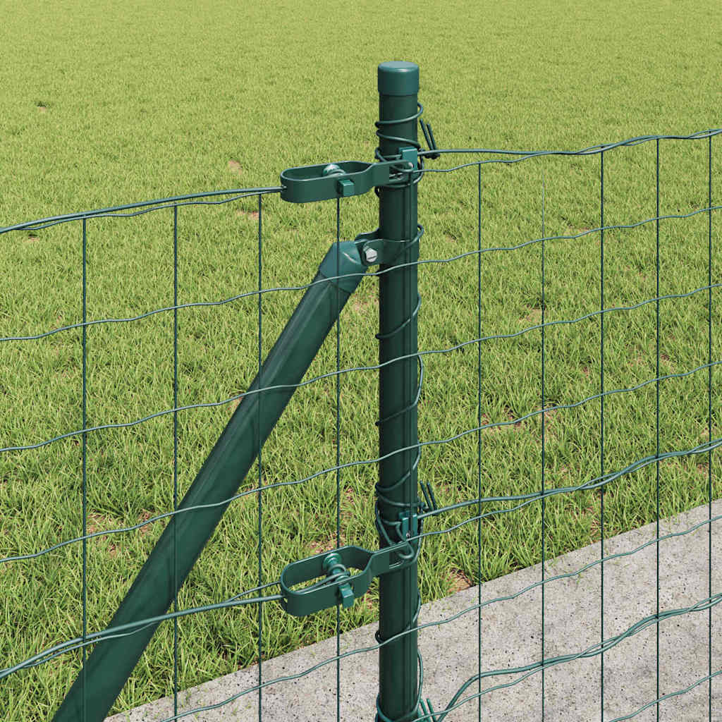 Hek met Paal Groen 0,6 x 25 m Staal en PVC is nu te koop bij PeponiXL, paradijselijk wonen!