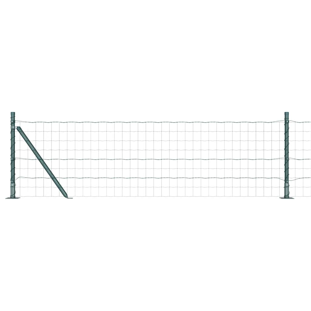 Hek met Paal Groen 0,6 x 25 m Staal en PVC is nu te koop bij PeponiXL, paradijselijk wonen!