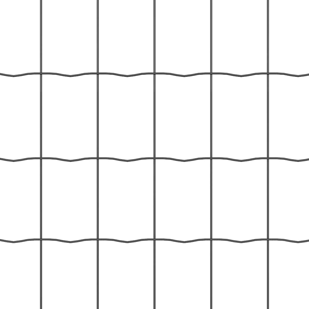 Hek met Paal Grijs 1,5 x 10 m Staal en PVC is nu te koop bij PeponiXL, paradijselijk wonen!