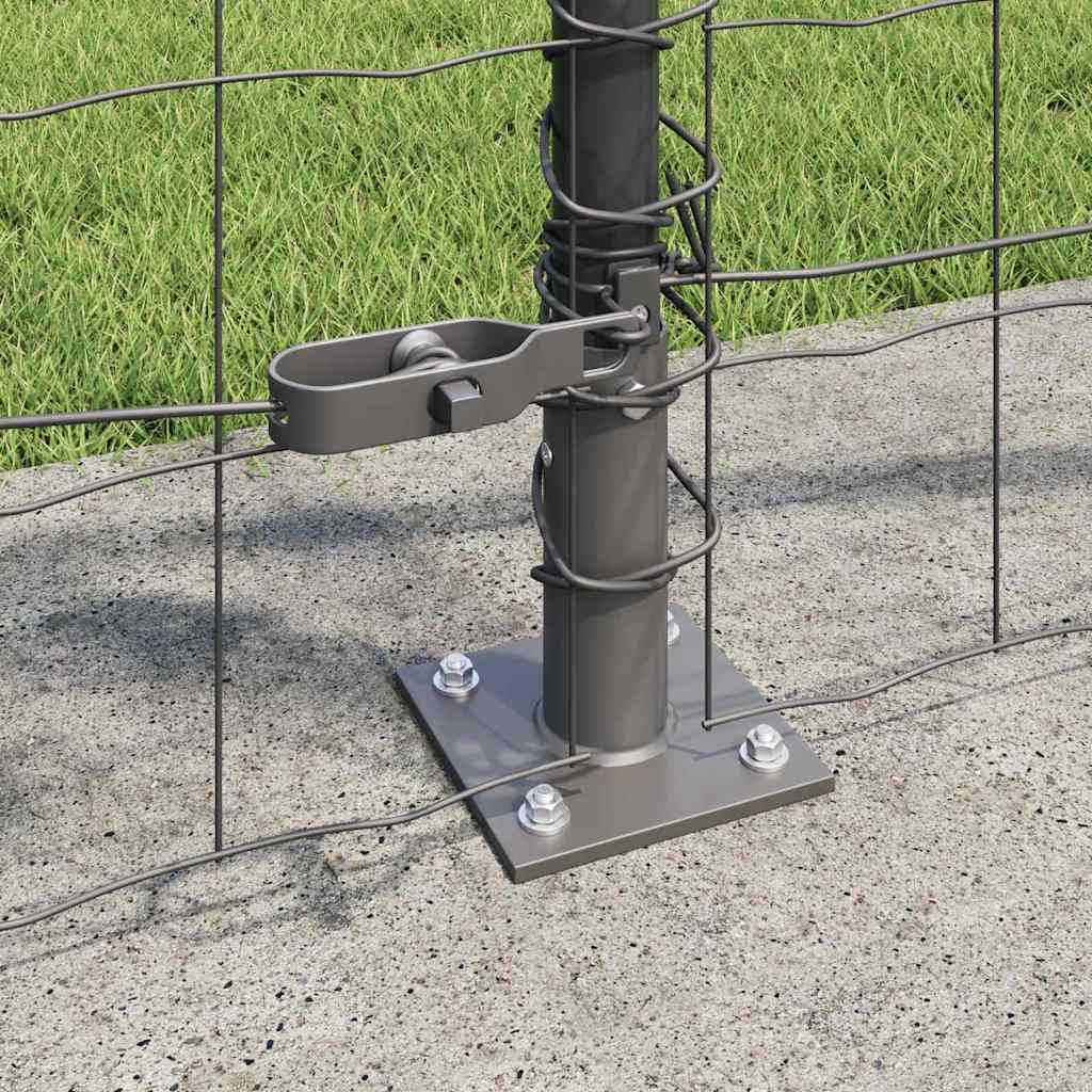 Hek met Paal Grijs 1 x 25 m Staal is nu te koop bij PeponiXL, paradijselijk wonen!