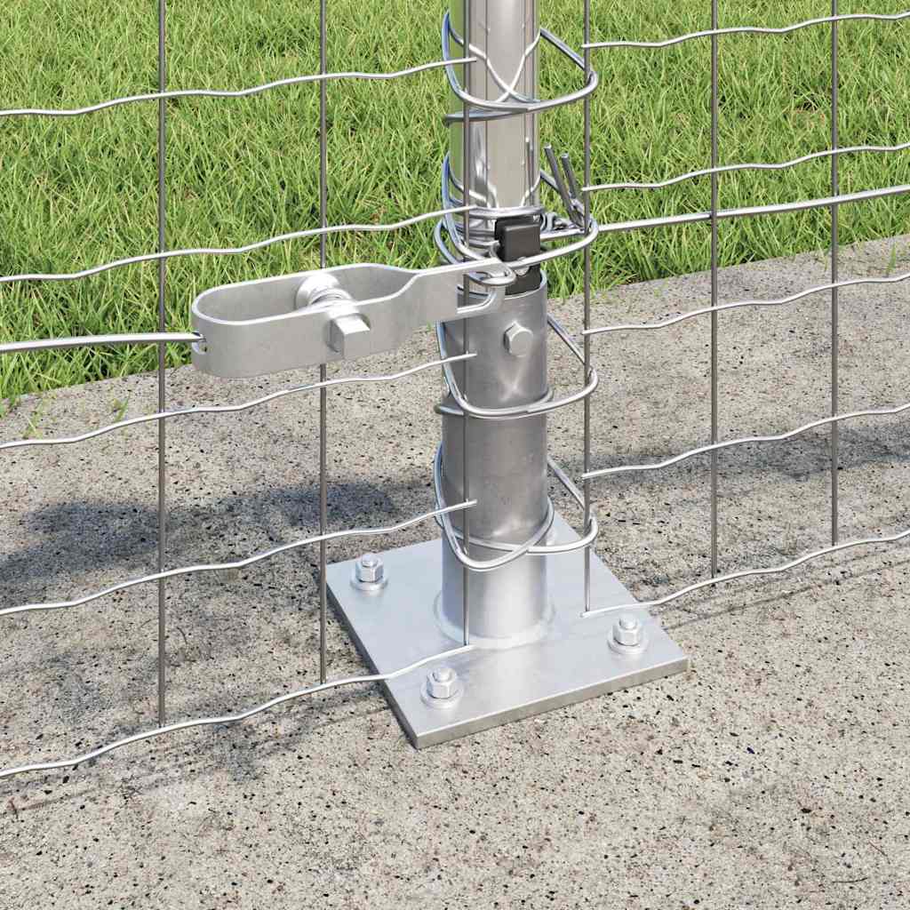 Hek met Paal Zilver 0,4 x 10 m Staal is nu te koop bij PeponiXL, paradijselijk wonen!