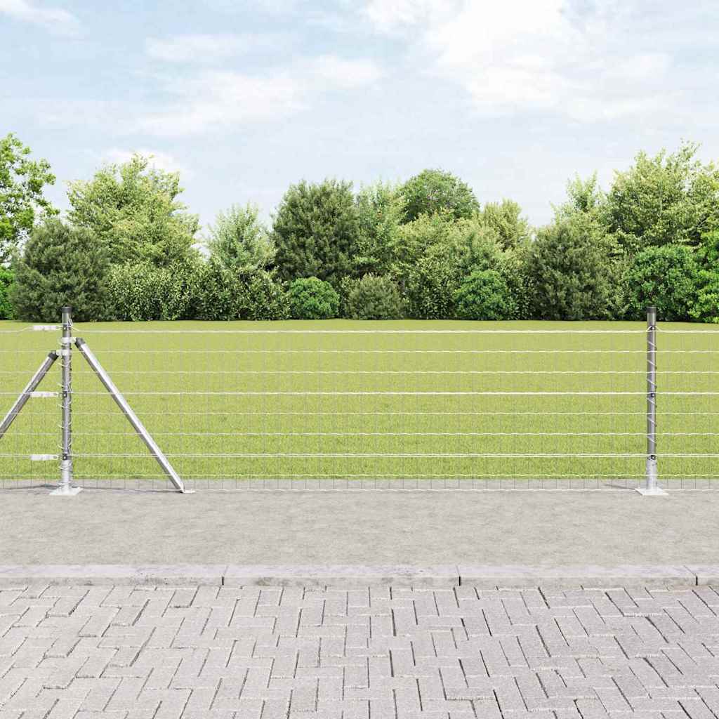 Hek met Paal Zilver 0,6 x 10 m Staal is nu te koop bij PeponiXL, paradijselijk wonen!