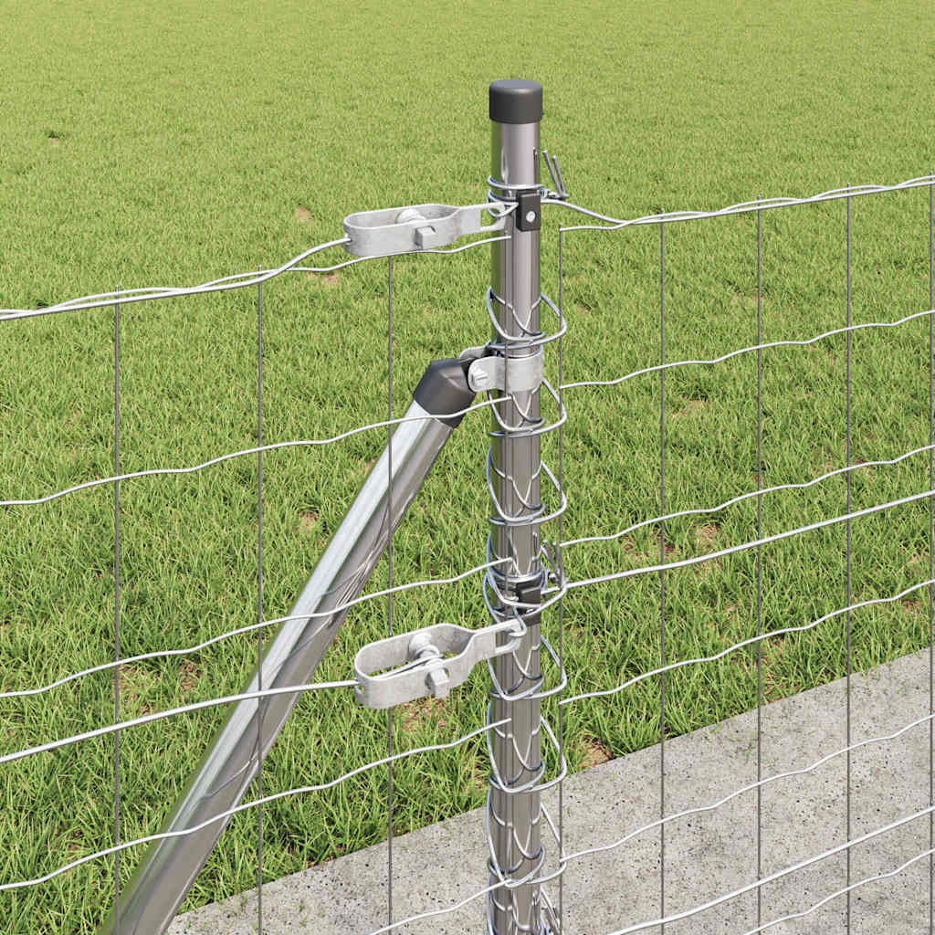 Hek met Paal Zilver 0,6 x 25 m Staal is nu te koop bij PeponiXL, paradijselijk wonen!