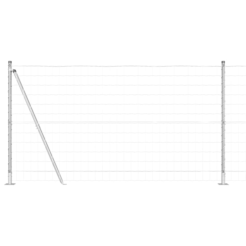 Hek met Paal Zilver 1,2 x 25 m Staal is nu te koop bij PeponiXL, paradijselijk wonen!