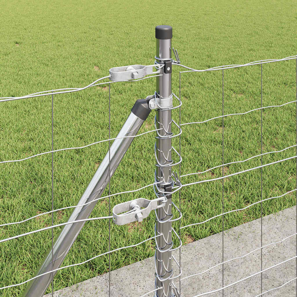 Hek met Paal Zilver 0,4 x 25 m Staal is nu te koop bij PeponiXL, paradijselijk wonen!