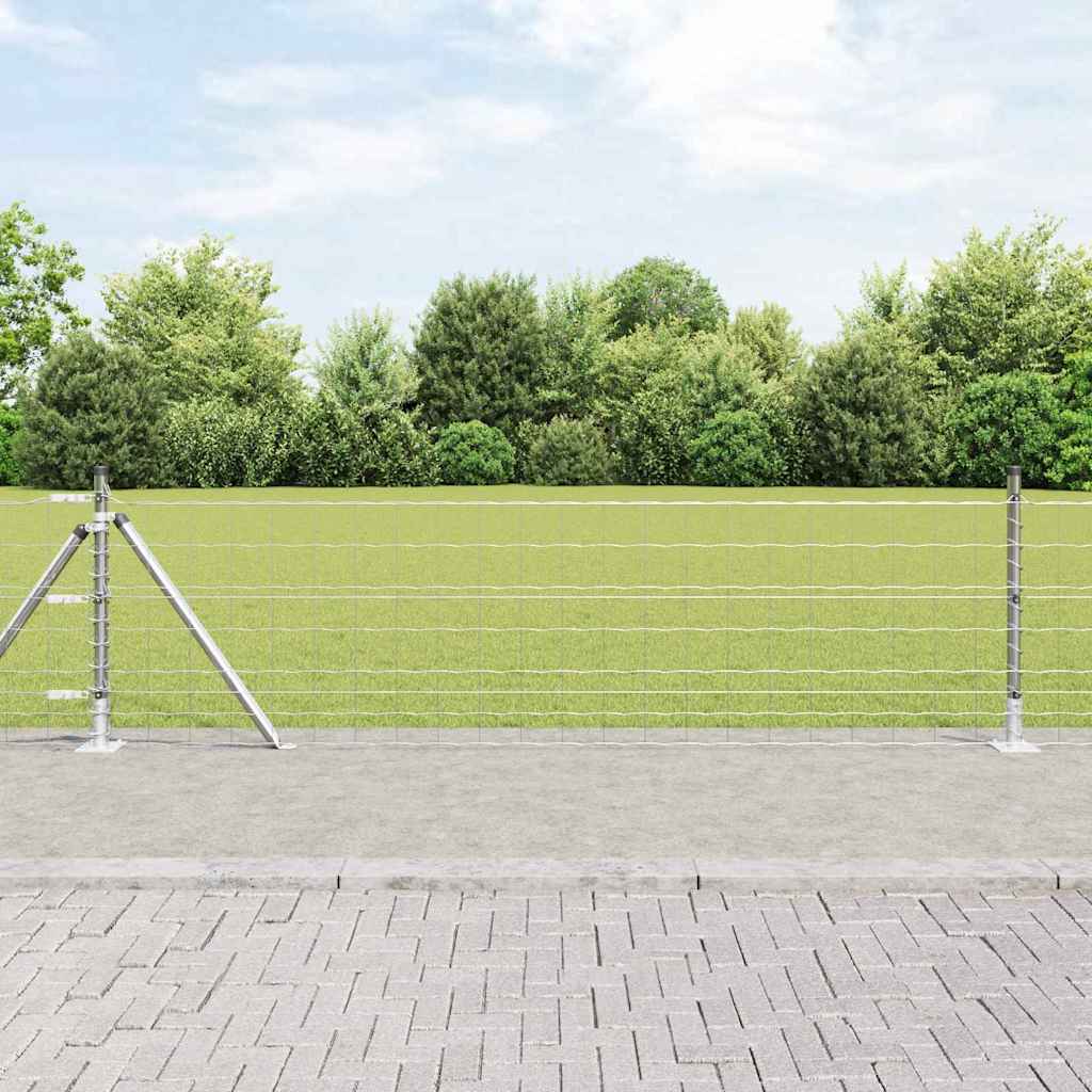 Hek met Paal Zilver 0,4 x 50 m Staal is nu te koop bij PeponiXL, paradijselijk wonen!