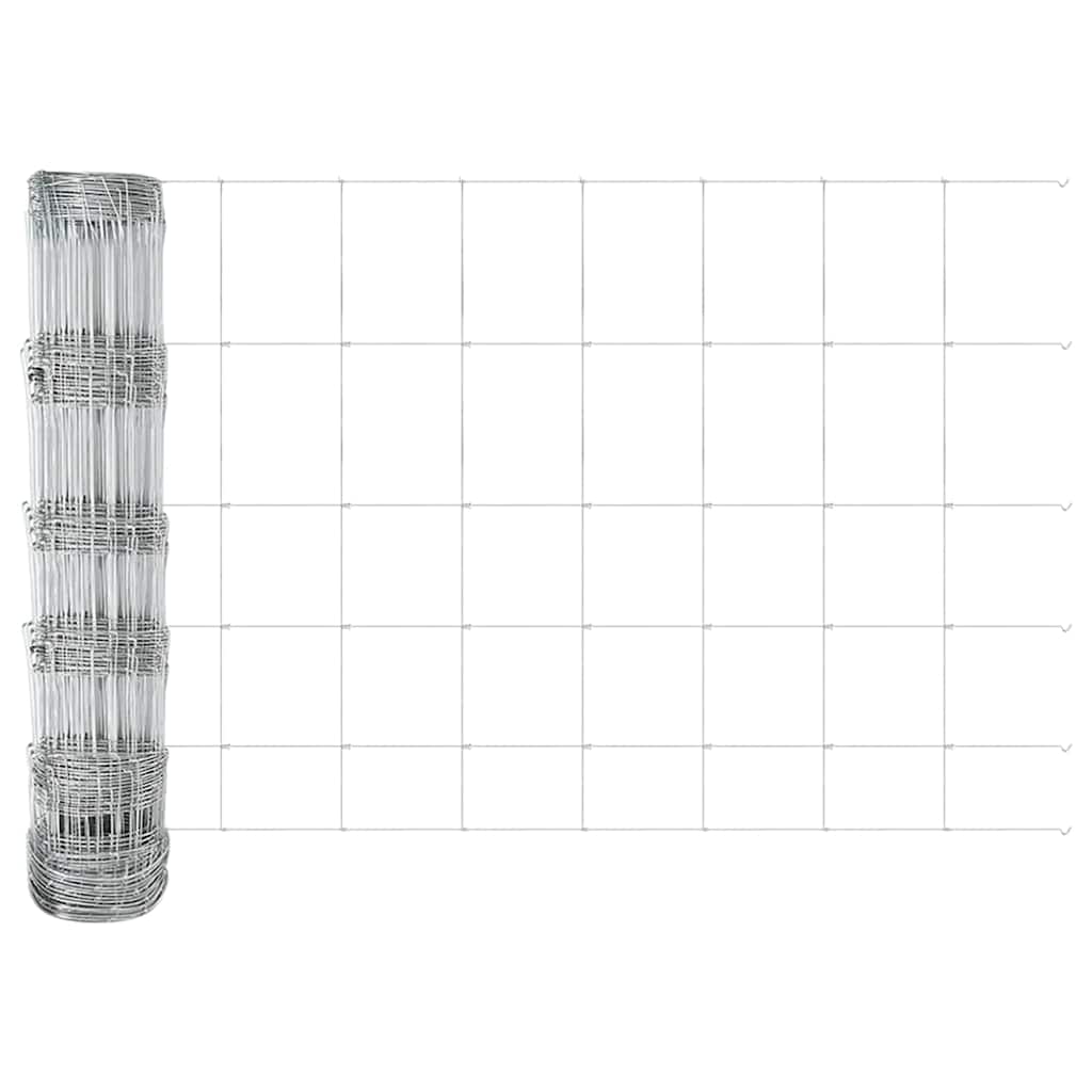 Afrasteringspaal Gegalvaniseerd 25 x 0,8 m Staal is nu te koop bij PeponiXL, paradijselijk wonen!