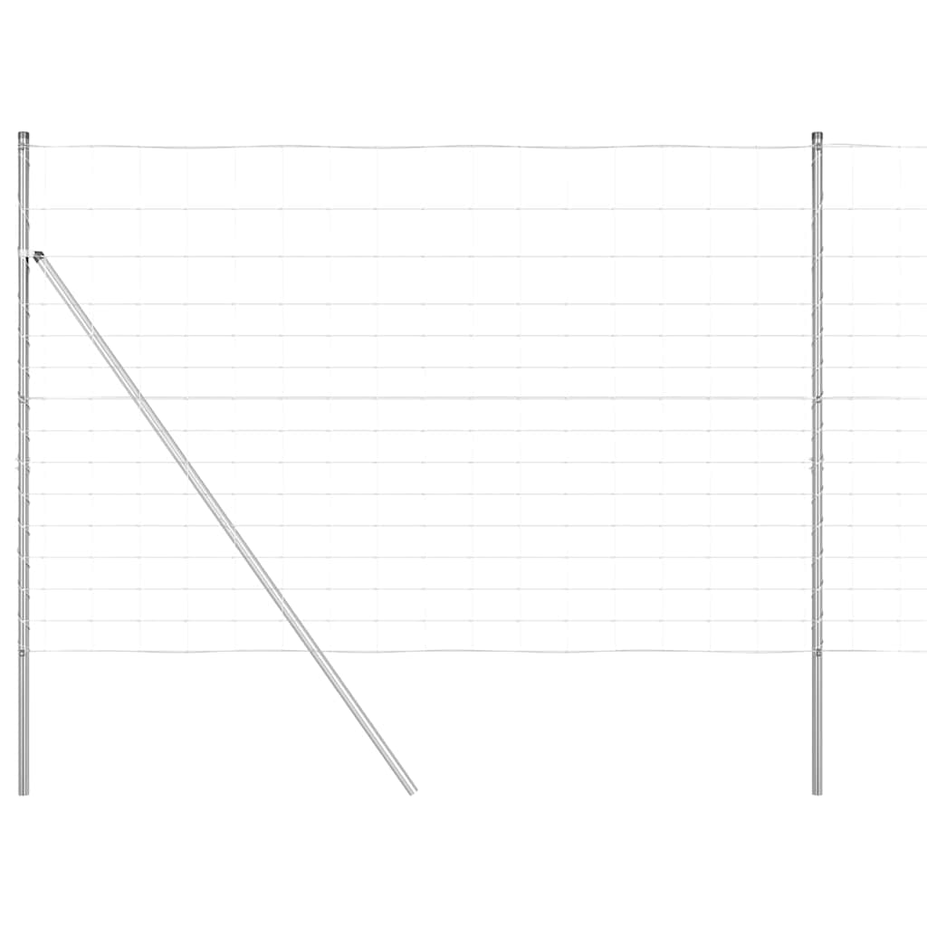 Afrasteringspaal Gegalvaniseerd 25 x 1,6 m Staal is nu te koop bij PeponiXL, paradijselijk wonen!
