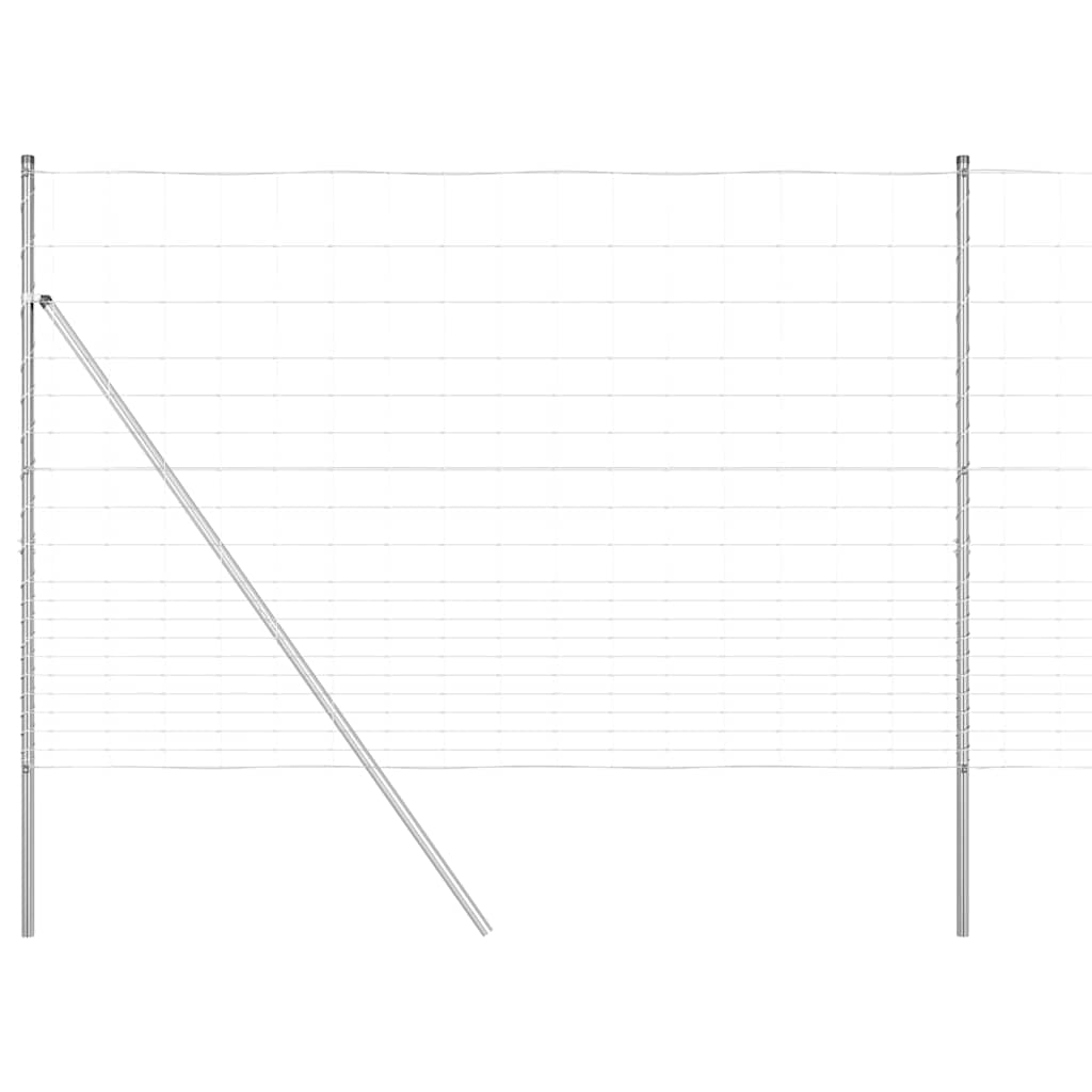 Afrasteringspaal Gegalvaniseerd 25 x 1,6 m Staal is nu te koop bij PeponiXL, paradijselijk wonen!