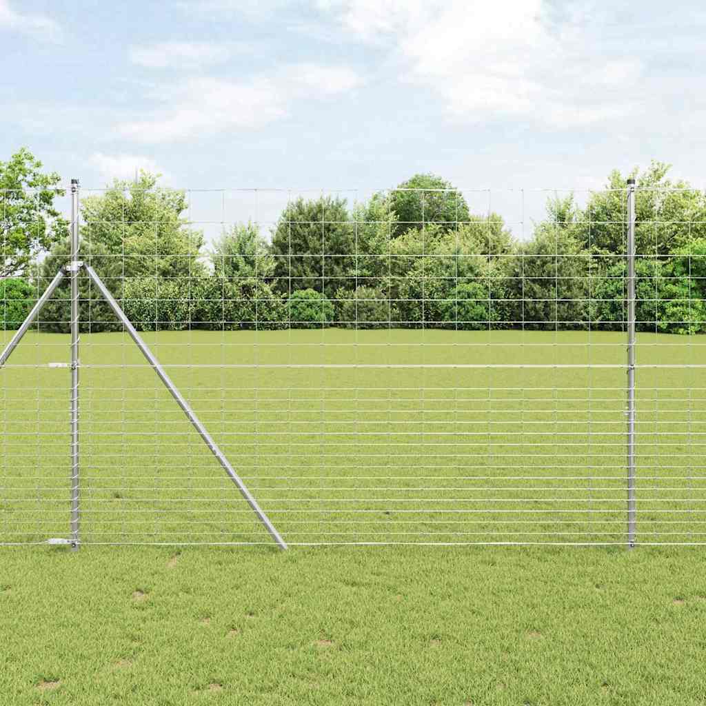 Afrasteringspaal Gegalvaniseerd 25 x 1,6 m Staal is nu te koop bij PeponiXL, paradijselijk wonen!