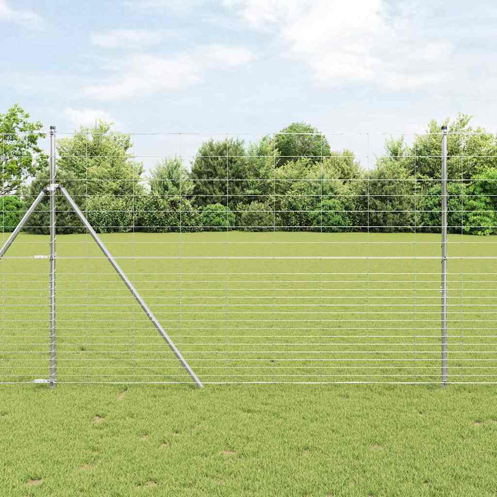 Afrasteringspaal Gegalvaniseerd 25 x 1,6 m Staal is nu te koop bij PeponiXL, paradijselijk wonen!