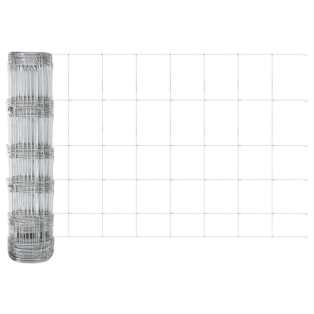Afrasteringspaal Gegalvaniseerd 50 x 0,8 m Staal is nu te koop bij PeponiXL, paradijselijk wonen!