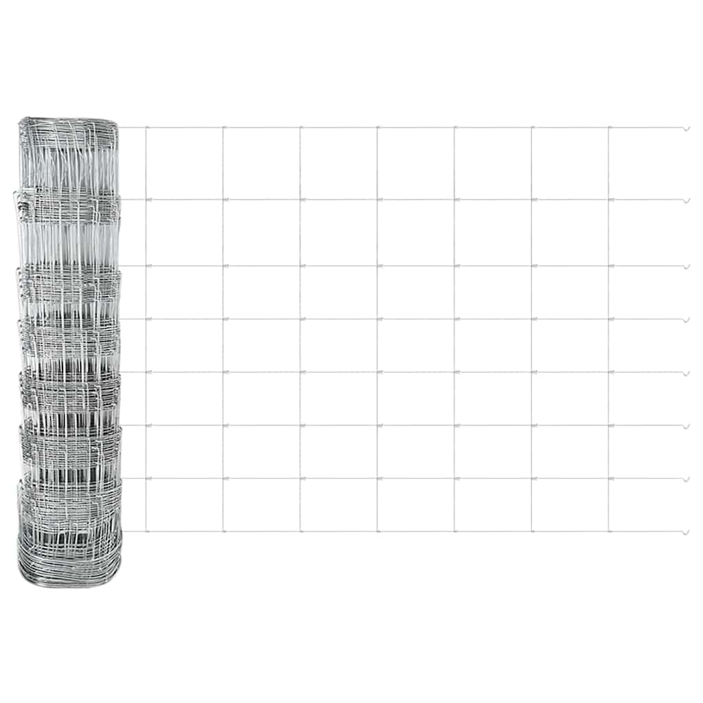 Afrasteringspaal Gegalvaniseerd 50 x 0,8 m Staal is nu te koop bij PeponiXL, paradijselijk wonen!