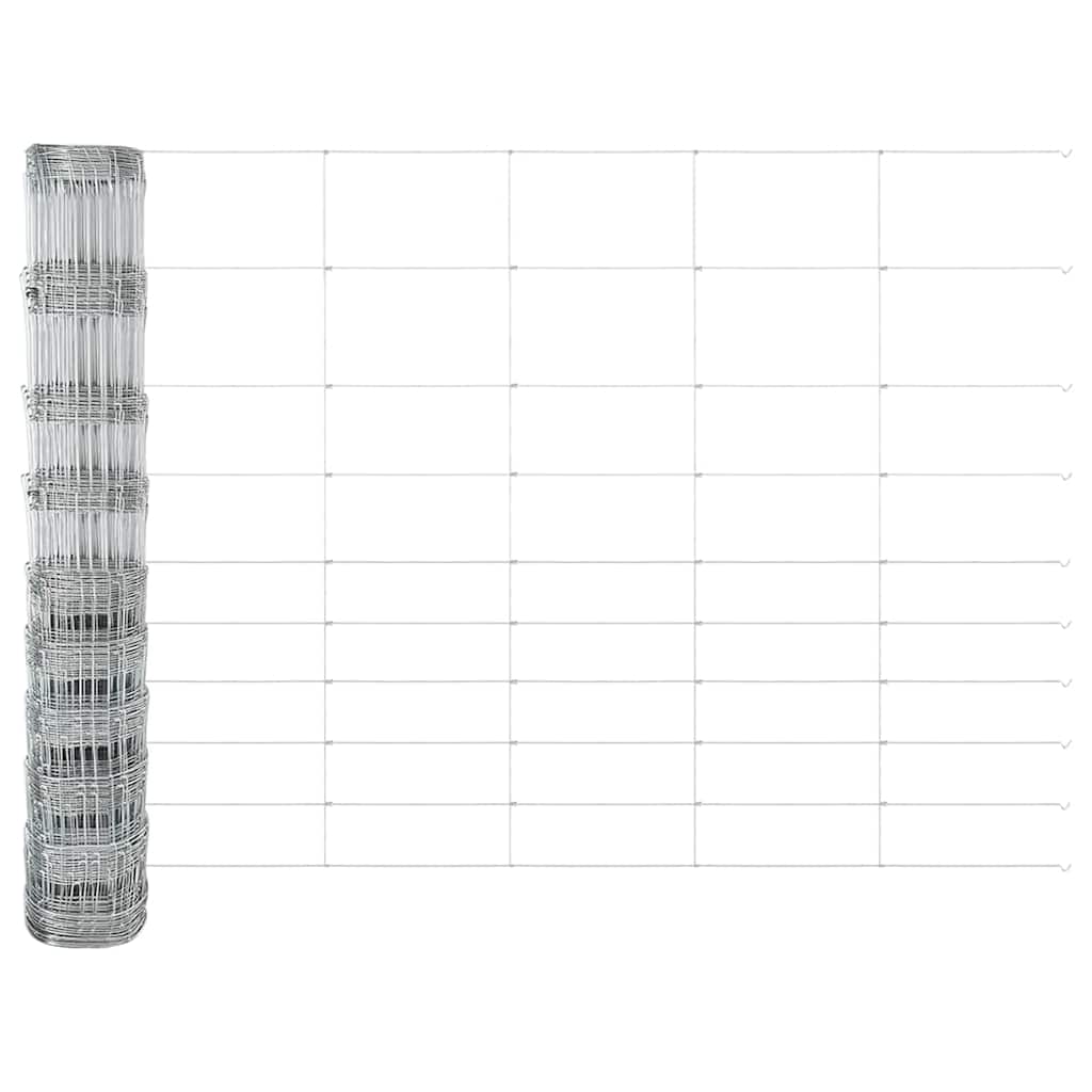 Afrasteringspaal Gegalvaniseerd 50 x 1,2 m Staal is nu te koop bij PeponiXL, paradijselijk wonen!