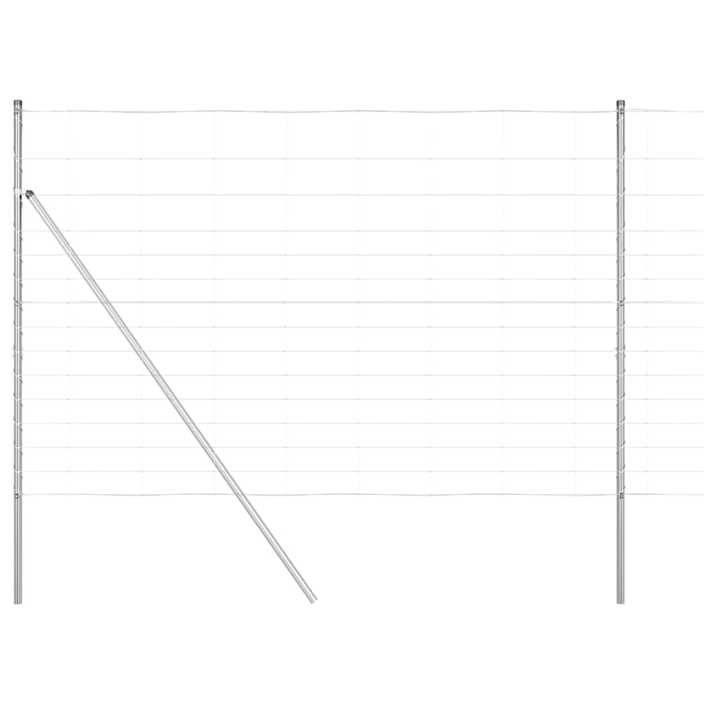 Afrasteringspaal Gegalvaniseerd 50 x 1,6 m Staal is nu te koop bij PeponiXL, paradijselijk wonen!