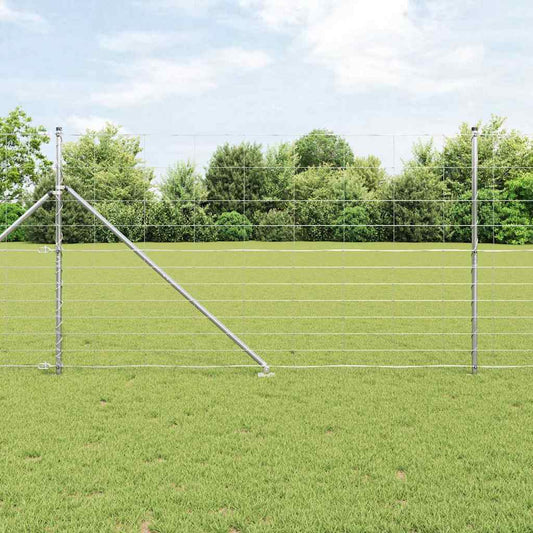 Afrasteringspaal Gegalvaniseerd 25 x 1,4 m Staal is nu te koop bij PeponiXL, paradijselijk wonen!
