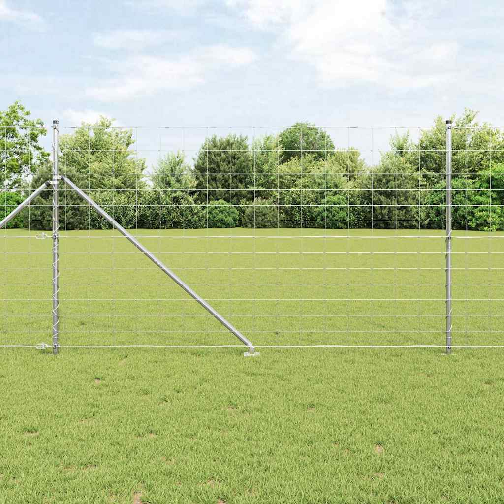 Afrasteringspaal Gegalvaniseerd 25 x 1,4 m Staal is nu te koop bij PeponiXL, paradijselijk wonen!