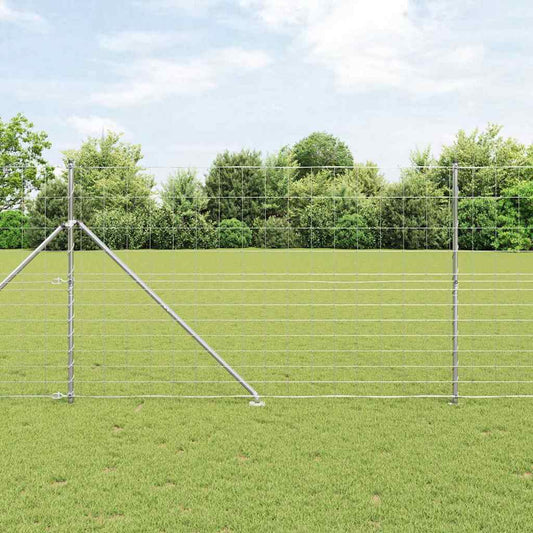 Afrasteringspaal Gegalvaniseerd 25 x 1,5 m Staal is nu te koop bij PeponiXL, paradijselijk wonen!