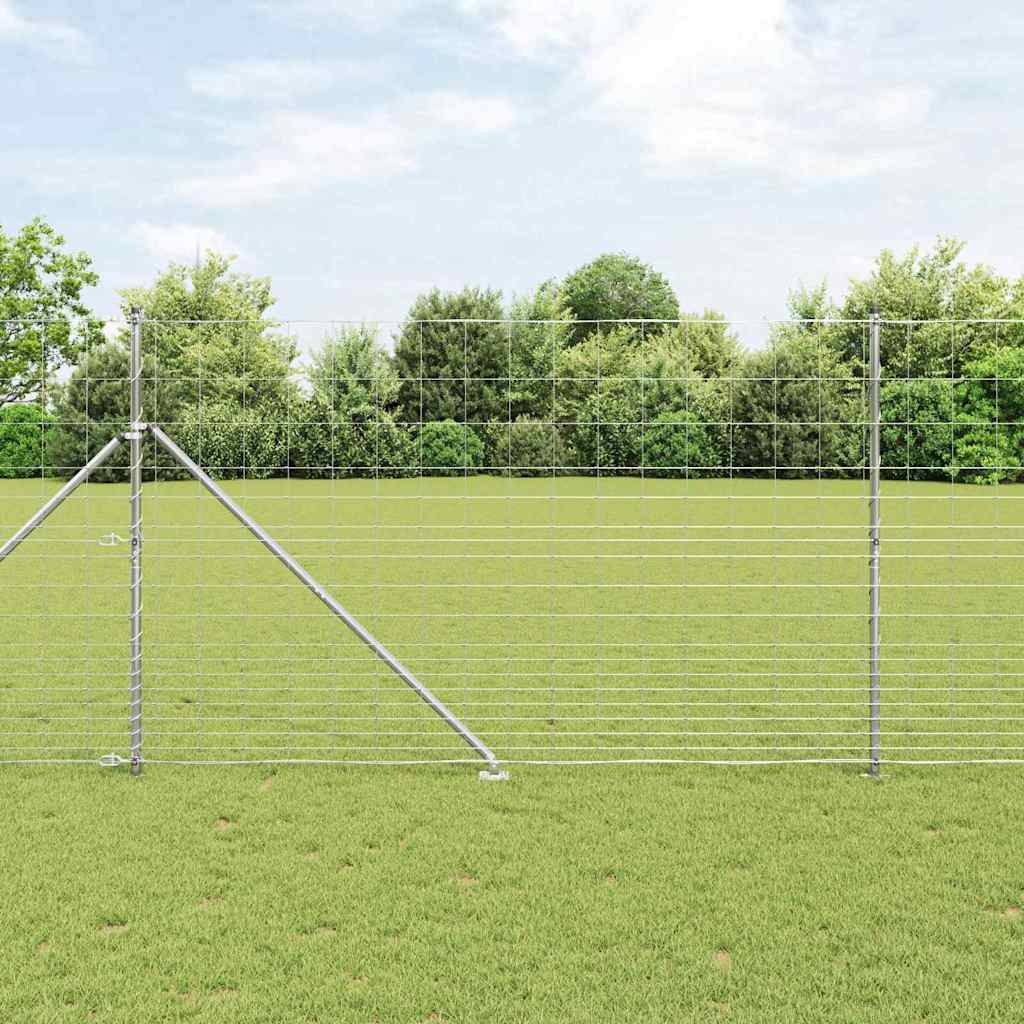 Afrasteringspaal Gegalvaniseerd 25 x 1,5 m Staal is nu te koop bij PeponiXL, paradijselijk wonen!