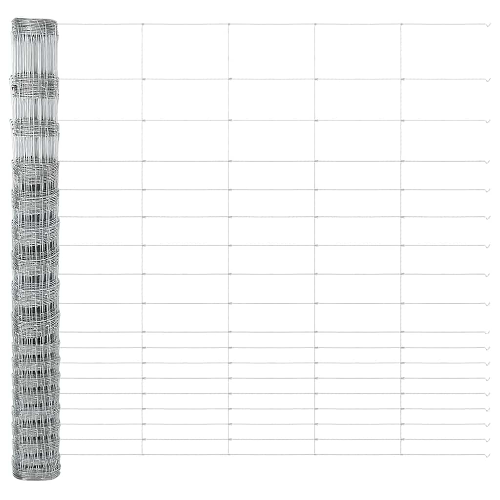 Afrasteringspaal Gegalvaniseerd 25 x 1,5 m Staal is nu te koop bij PeponiXL, paradijselijk wonen!