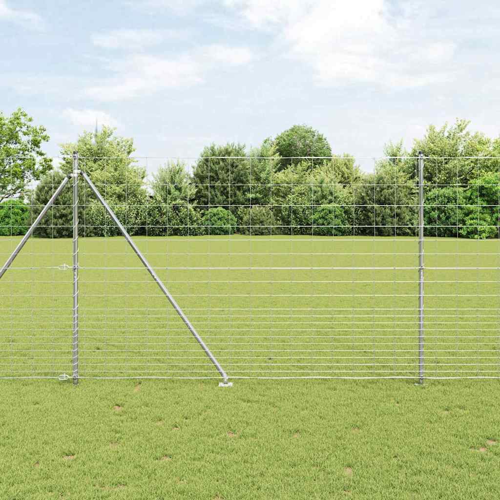 Afrasteringspaal Gegalvaniseerd 25 x 1,6 m Staal is nu te koop bij PeponiXL, paradijselijk wonen!