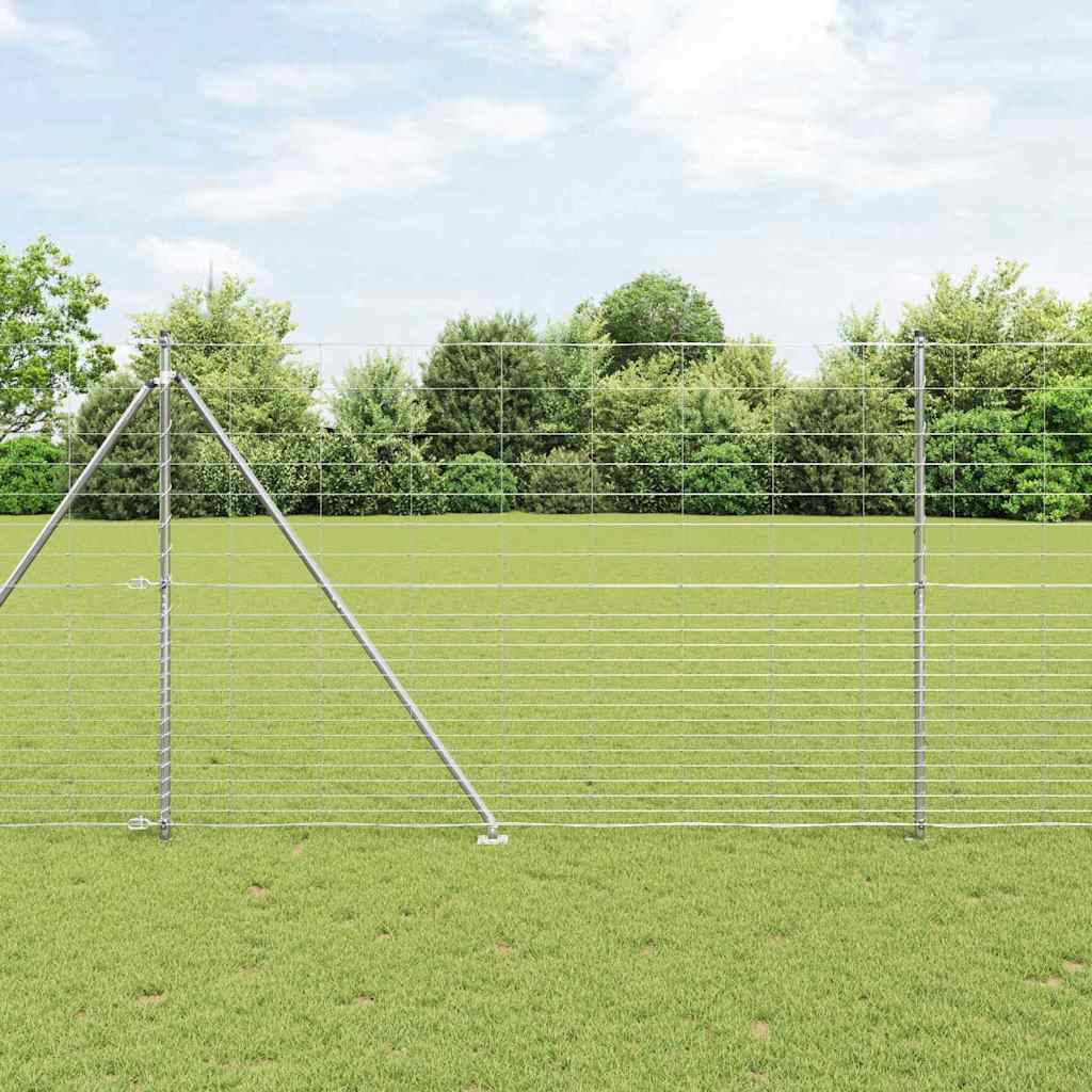 Afrasteringspaal Gegalvaniseerd 25 x 1,6 m Staal is nu te koop bij PeponiXL, paradijselijk wonen!