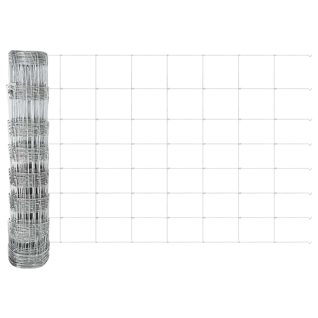 Afrasteringspaal Gegalvaniseerd 50 x 0,8 m Staal is nu te koop bij PeponiXL, paradijselijk wonen!