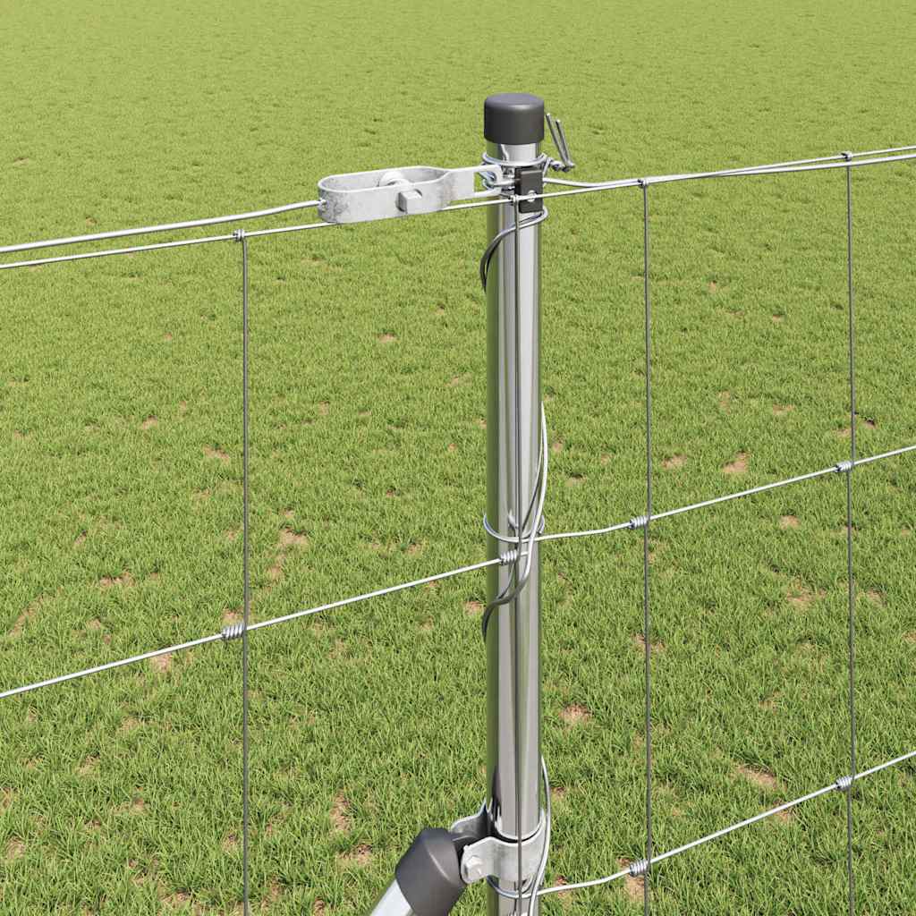 Afrasteringspaal Gegalvaniseerd 50 x 1,5 m Staal is nu te koop bij PeponiXL, paradijselijk wonen!