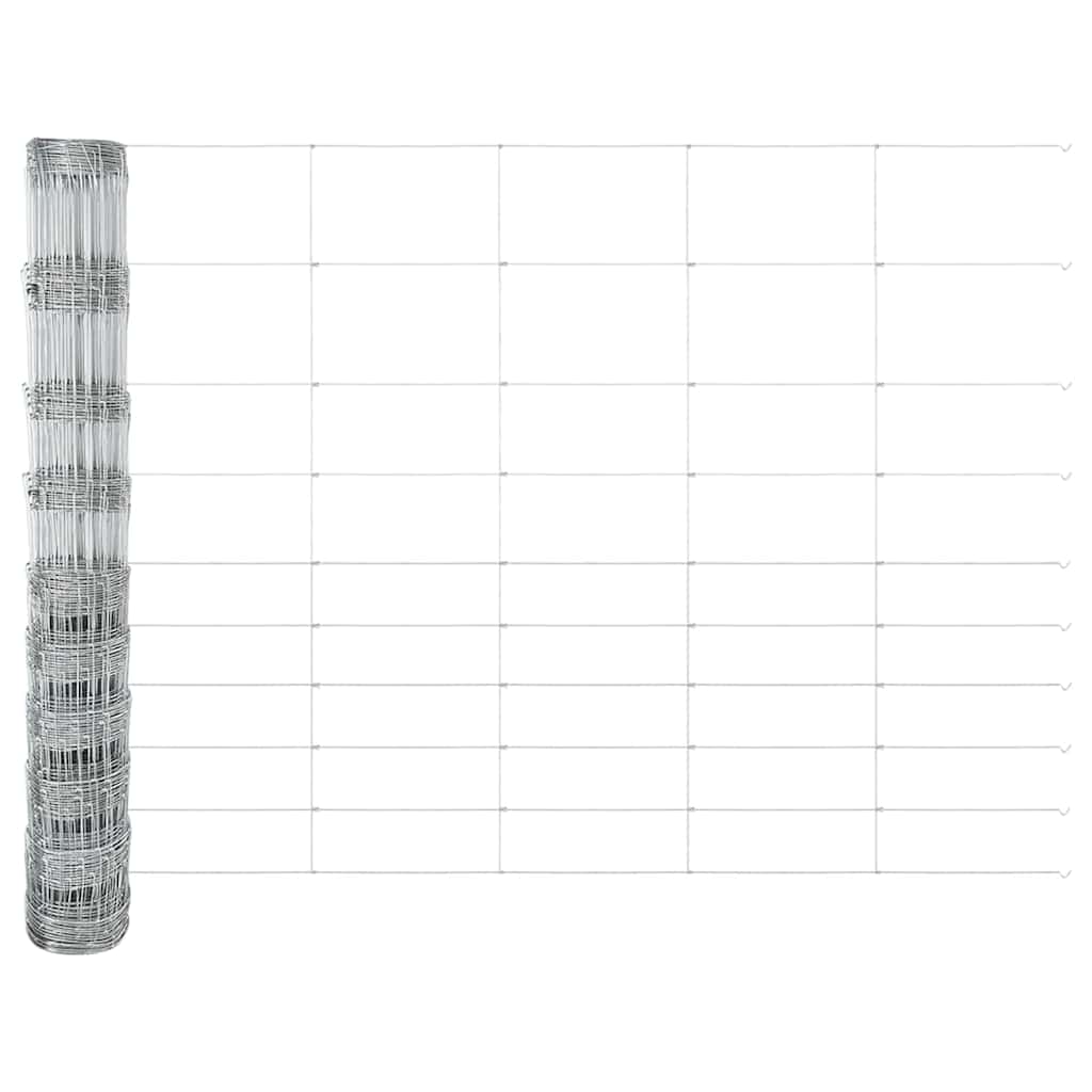 Afrasteringspaal Gegalvaniseerd 25 x 1,2 m Staal is nu te koop bij PeponiXL, paradijselijk wonen!
