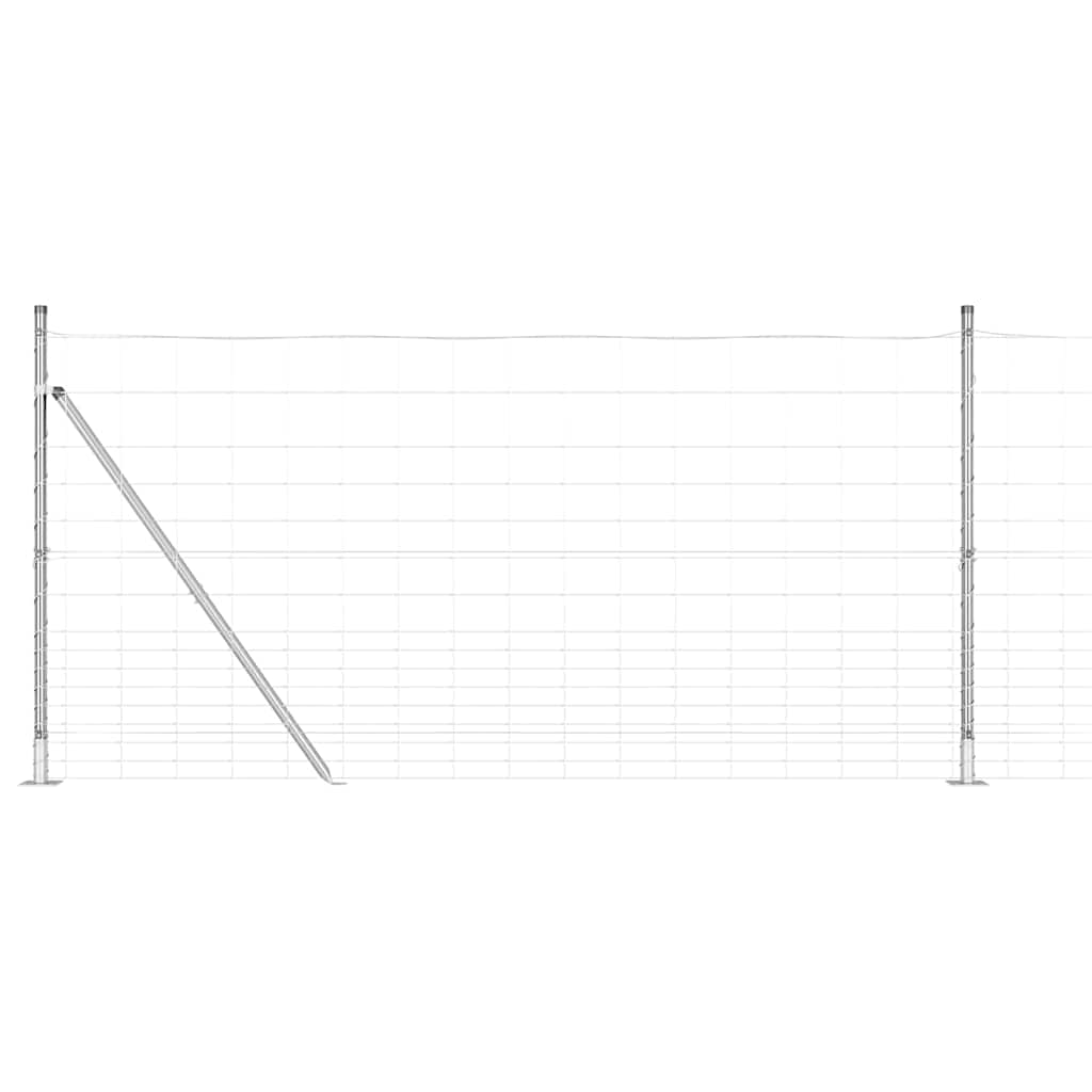 Afrasteringspaal Gegalvaniseerd 25 x 1,2 m Staal is nu te koop bij PeponiXL, paradijselijk wonen!
