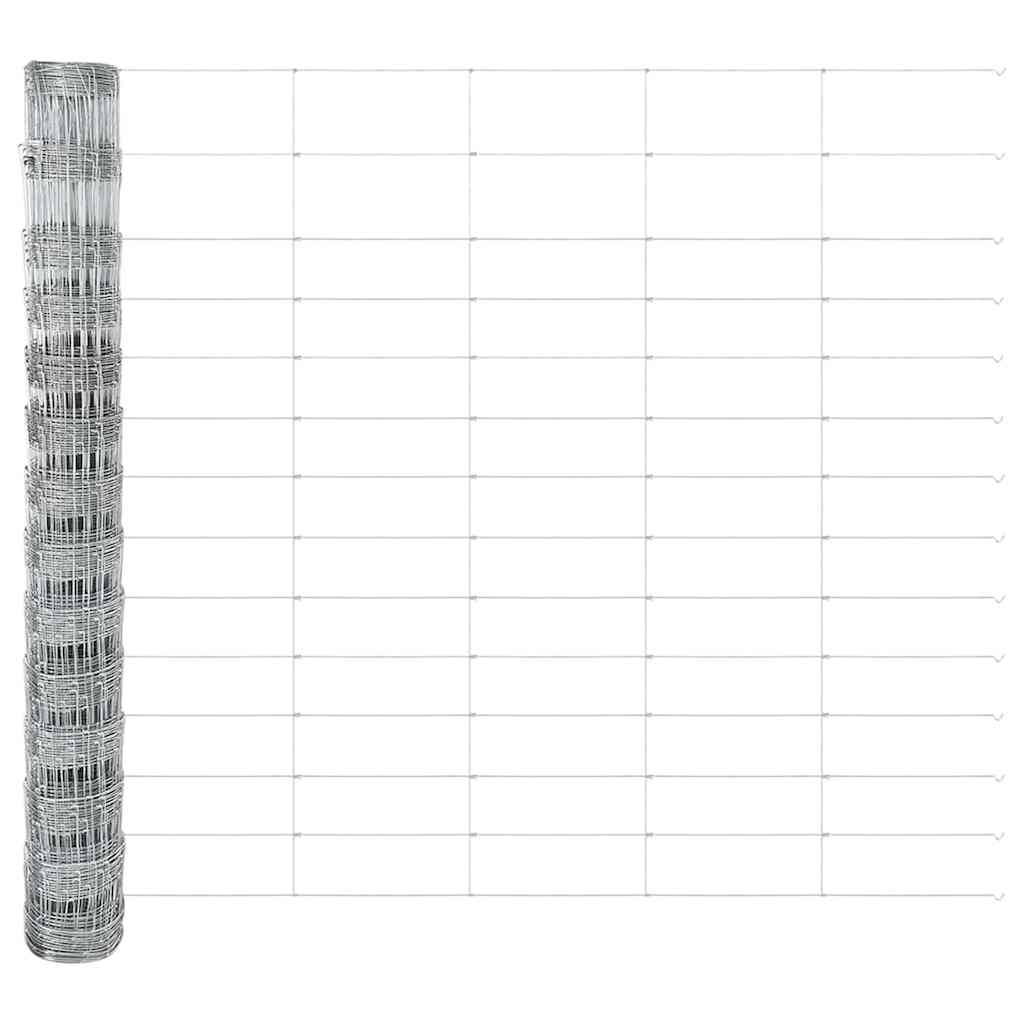 Afrasteringspaal Gegalvaniseerd 25 x 1,4 m Staal is nu te koop bij PeponiXL, paradijselijk wonen!