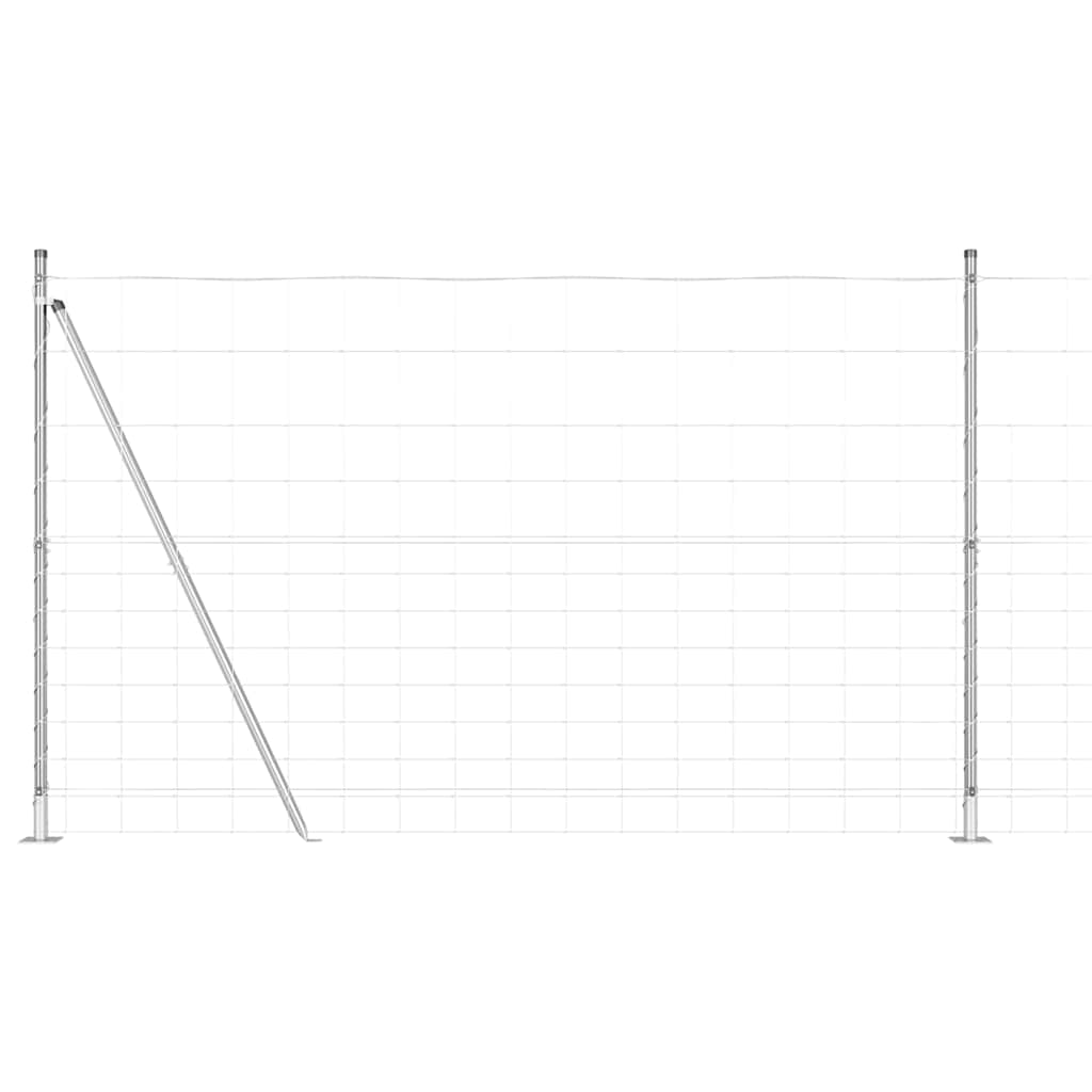 Afrasteringspaal Gegalvaniseerd 25 x 1,5 m Staal is nu te koop bij PeponiXL, paradijselijk wonen!