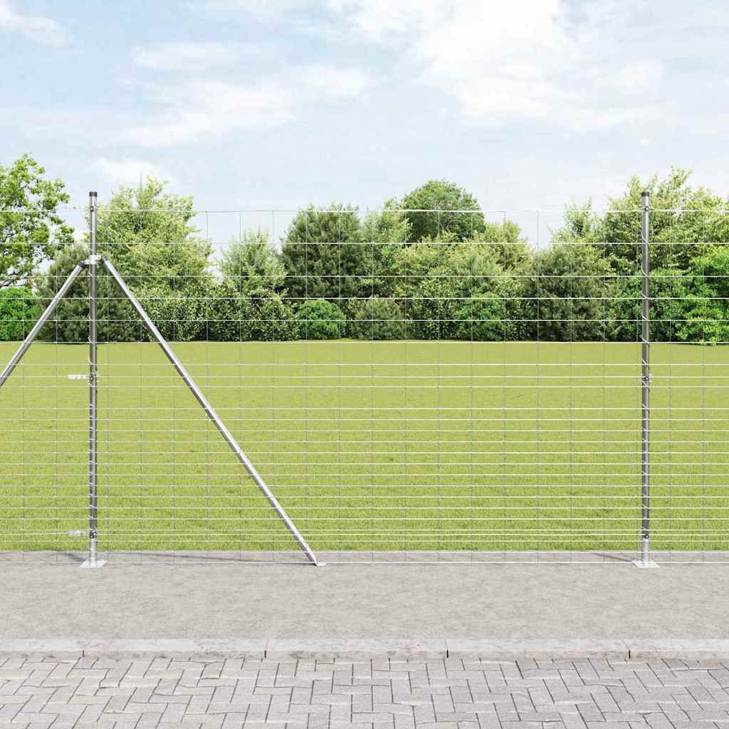 Afrasteringspaal Gegalvaniseerd 25 x 1,6 m Staal is nu te koop bij PeponiXL, paradijselijk wonen!