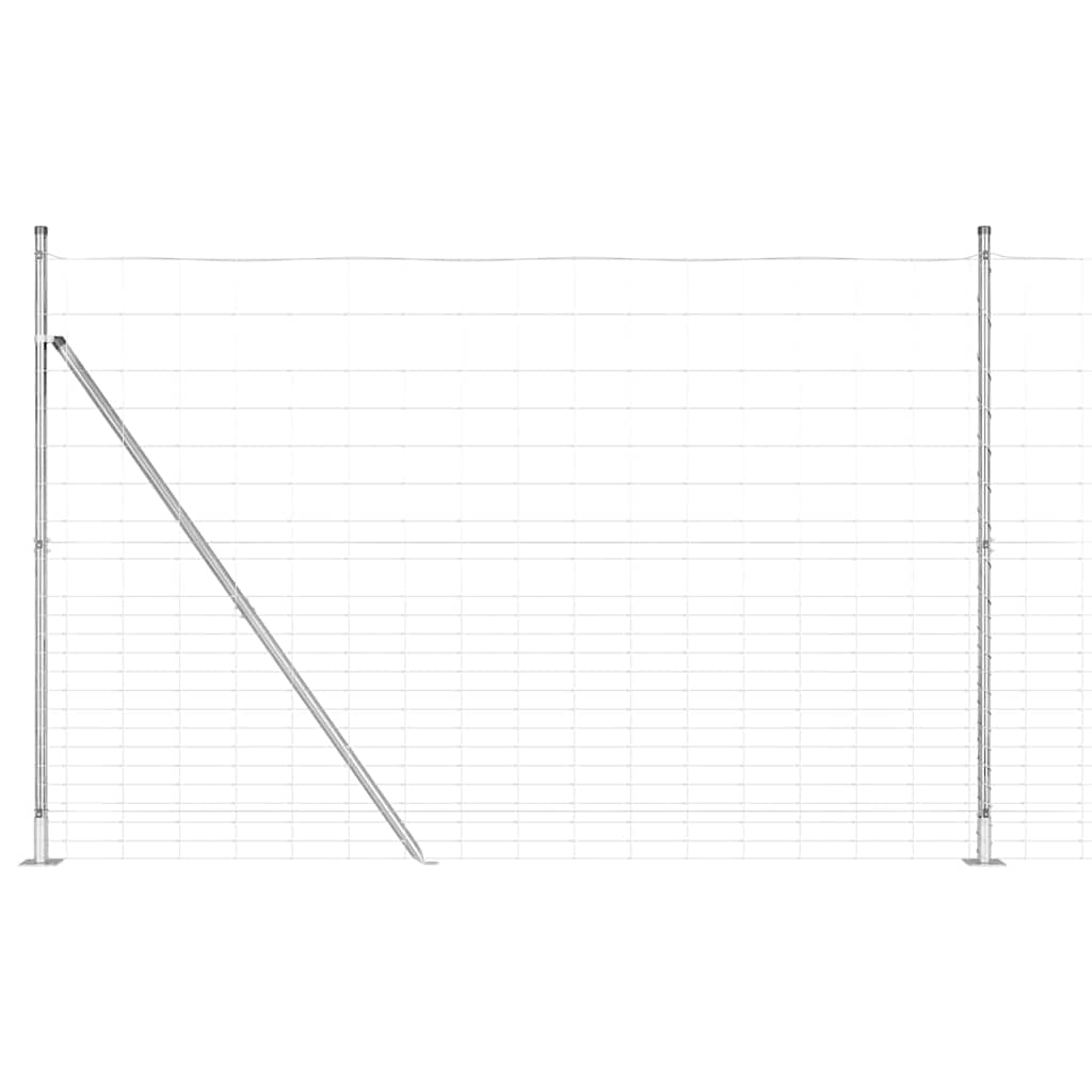 Afrasteringspaal Gegalvaniseerd 25 x 1,6 m Staal is nu te koop bij PeponiXL, paradijselijk wonen!