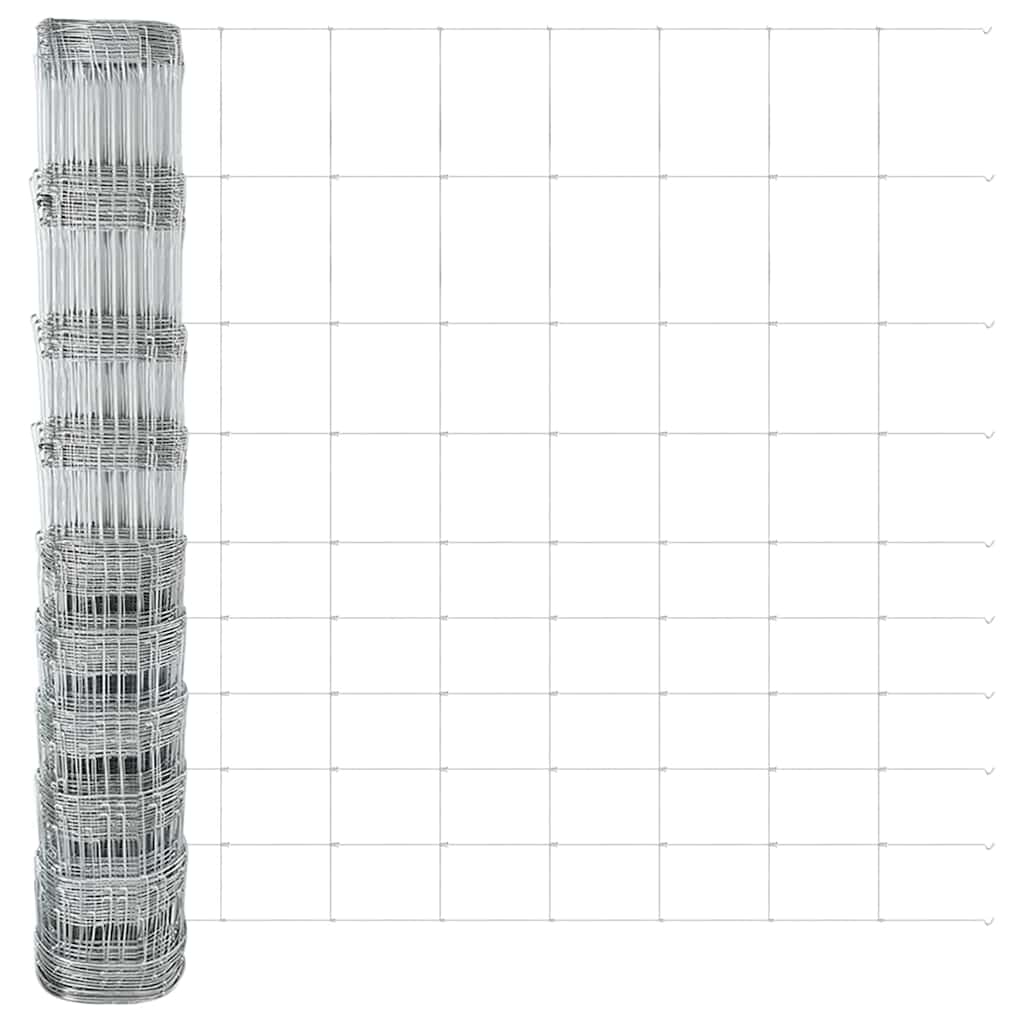 Afrasteringspaal Gegalvaniseerd 50 x 1,2 m Staal is nu te koop bij PeponiXL, paradijselijk wonen!