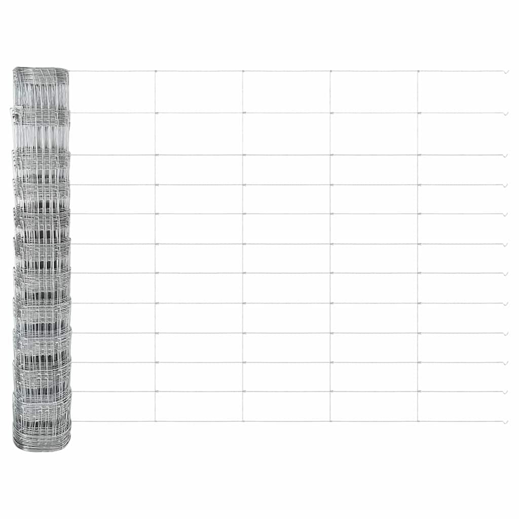 Afrasteringspaal Gegalvaniseerd 50 x 1,2 m Staal is nu te koop bij PeponiXL, paradijselijk wonen!