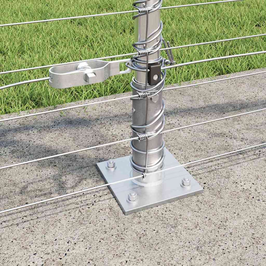 Afrasteringspaal Gegalvaniseerd 50 x 1,2 m Staal is nu te koop bij PeponiXL, paradijselijk wonen!